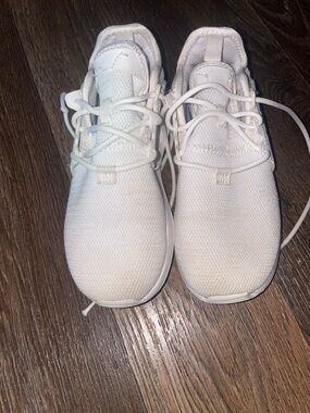 adidas Kids White Mesh Sneakers